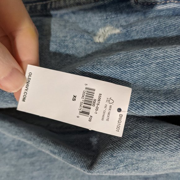 old Navy NWT JEAN Jacket - Picture 7 of 9